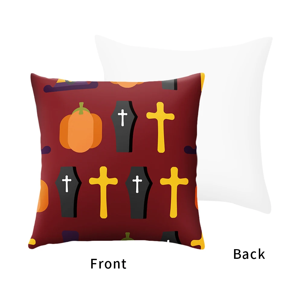 Новый Хэллоуин Тыква с принтом &quotзамок&quot наволочка для подушки ужас ночь пледы