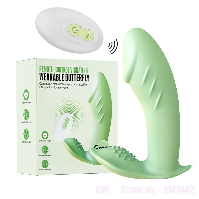 Вибрирующие трусики страпон G Spot дистанционное управление Управление