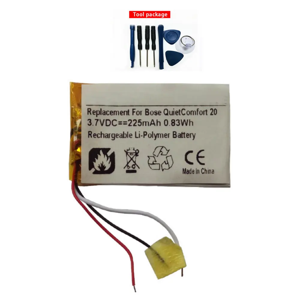 Аккумулятор для беспроводной гарнитуры Bose QC20 аккумуляторы AHB372235PST инструменты и