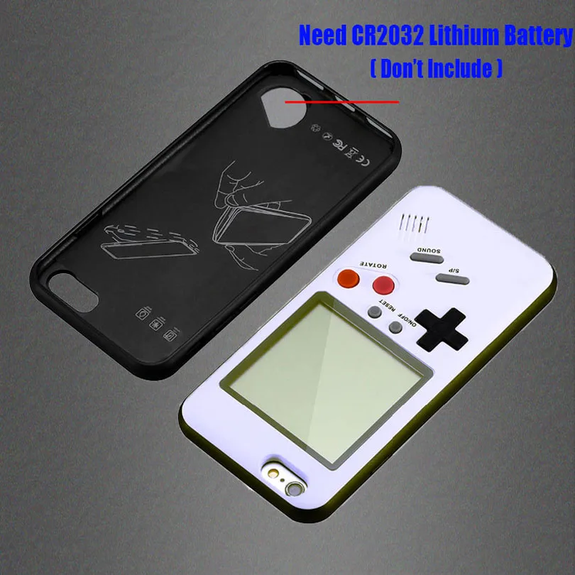 Ретро Чехол Caseboy для телефона Teris Gameboy iPhone X XS MAX XR мягкая задняя крышка из ТПУ Iphone 6 6S