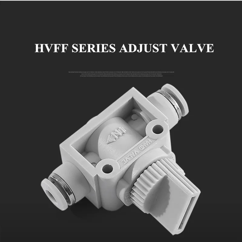 Пневматические фитинги быстроразъемный пластиковый контроллер скорости