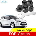 Колпачки для воздушных клапанов автомобильных колес, колпачки для стержней с брендом для Citroen C0 C1 C3 C3picasso C4Cross C4 Picasso C5 AIRCROSS