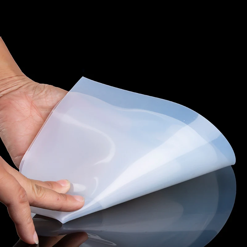 Лист силиконовой резины стойкой к 500*500 мм прозрачный плиты мат высокого