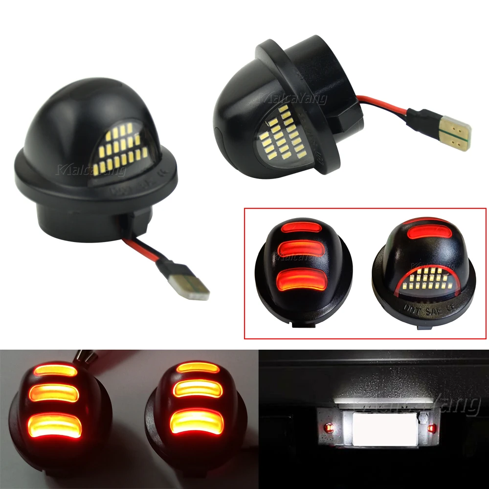 Автомобильный светодиодный фонарь освещения номерного знака свет лампы для Lincoln