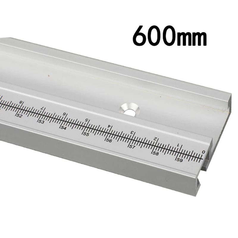 

1pcs 400/500/600mm Aluminum Alloy T Track Woodworking T-slot Miter Track Tools