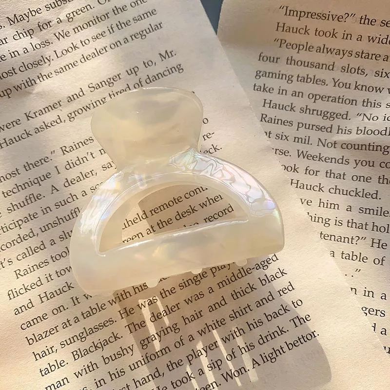 

Women Acetate Acrylic INS Korean Hair Clips Girls Hairpins Crab Claws Clamp Hair Accessories for Women 2020 Banana Grips Slid