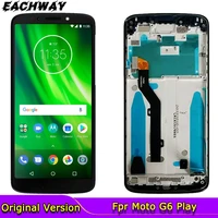 5 7 phone for motorola moto g6 play lcd xt1922 display touch screen digitizer assembly replacement for moto g6play lcd