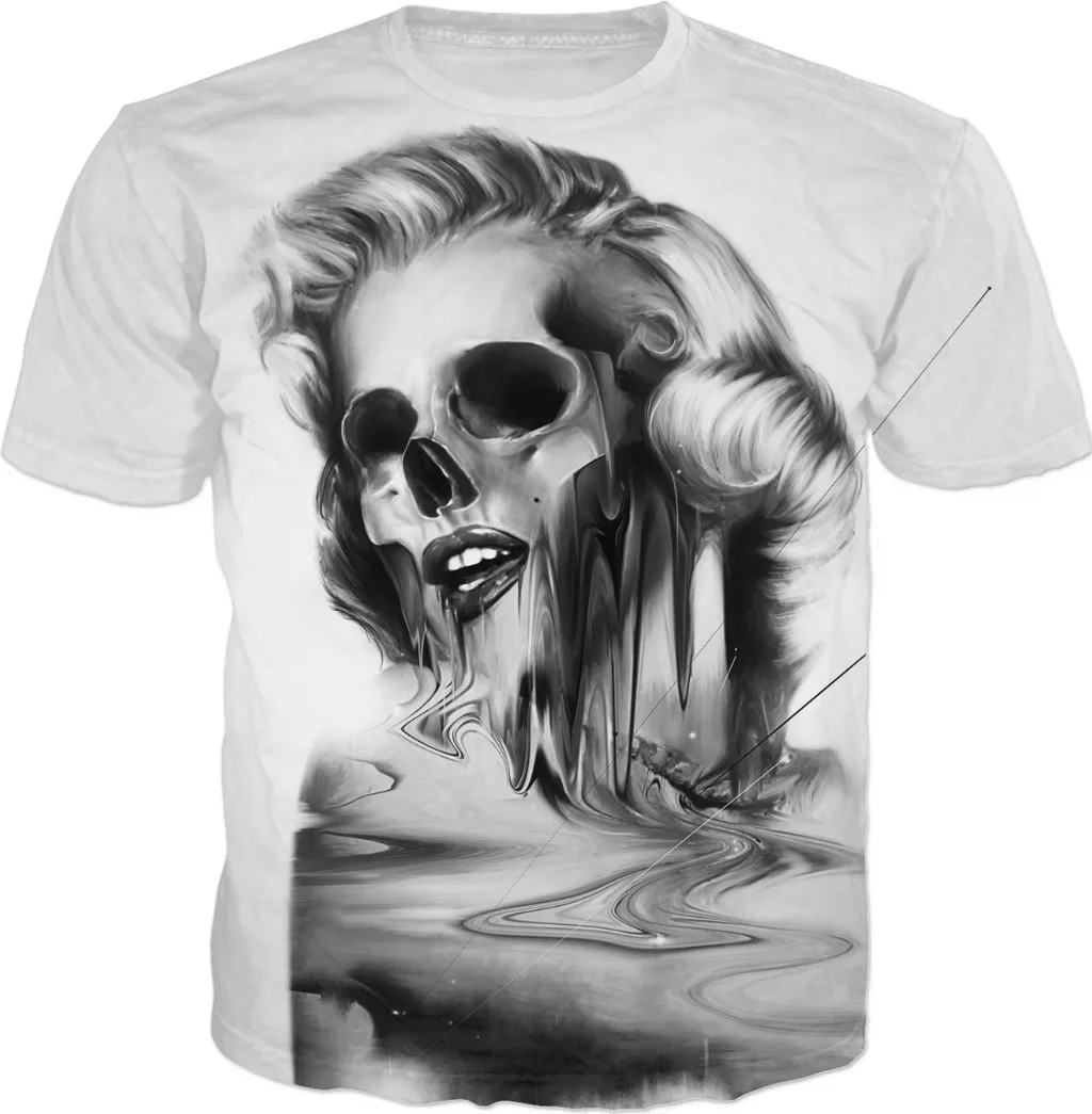 

Special Marilyn T-Shirt Women Men 3d Printed Casual Hip Hop Top Tees