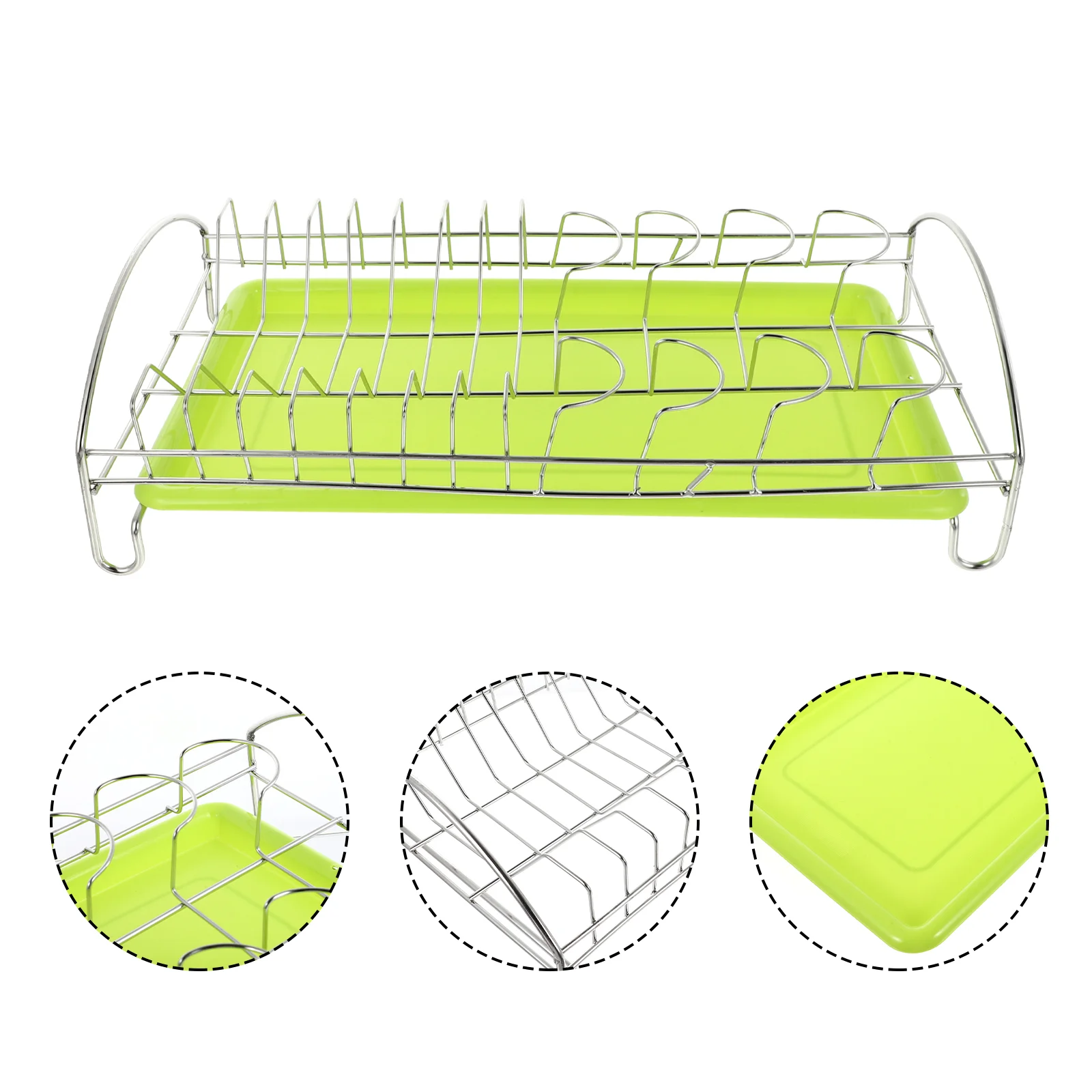 

1 Набор бытовых сушильных тарелок, металлическая стойка для посуды, кухонный Держатель для посуды