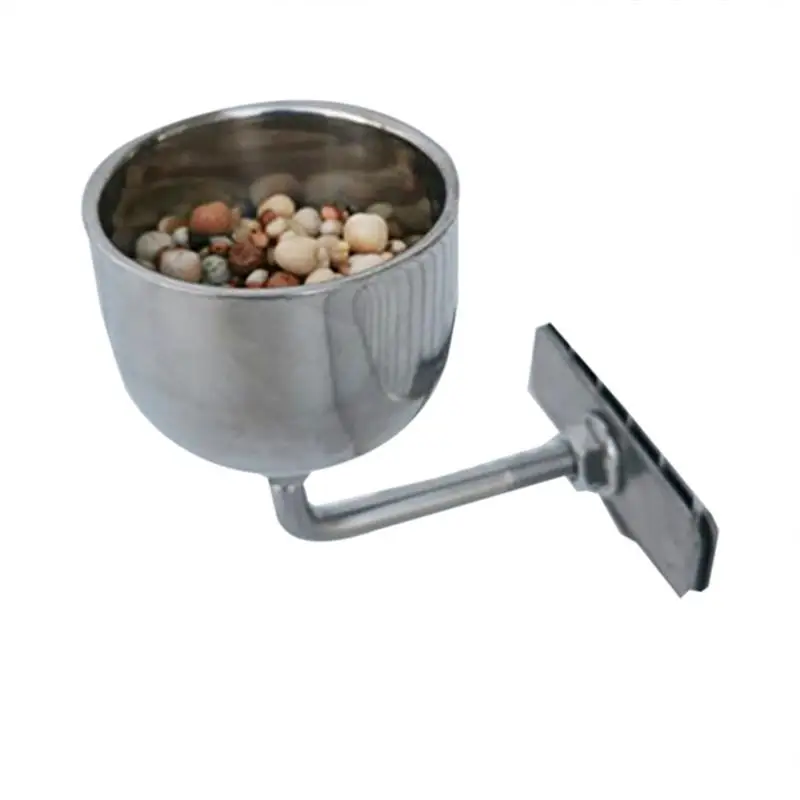 

Dorakitten, 1 шт., птица, искусственная, нержавеющая сталь, подвесная клетка для домашних животных, миска, кормушка для домашних животных, товары д...