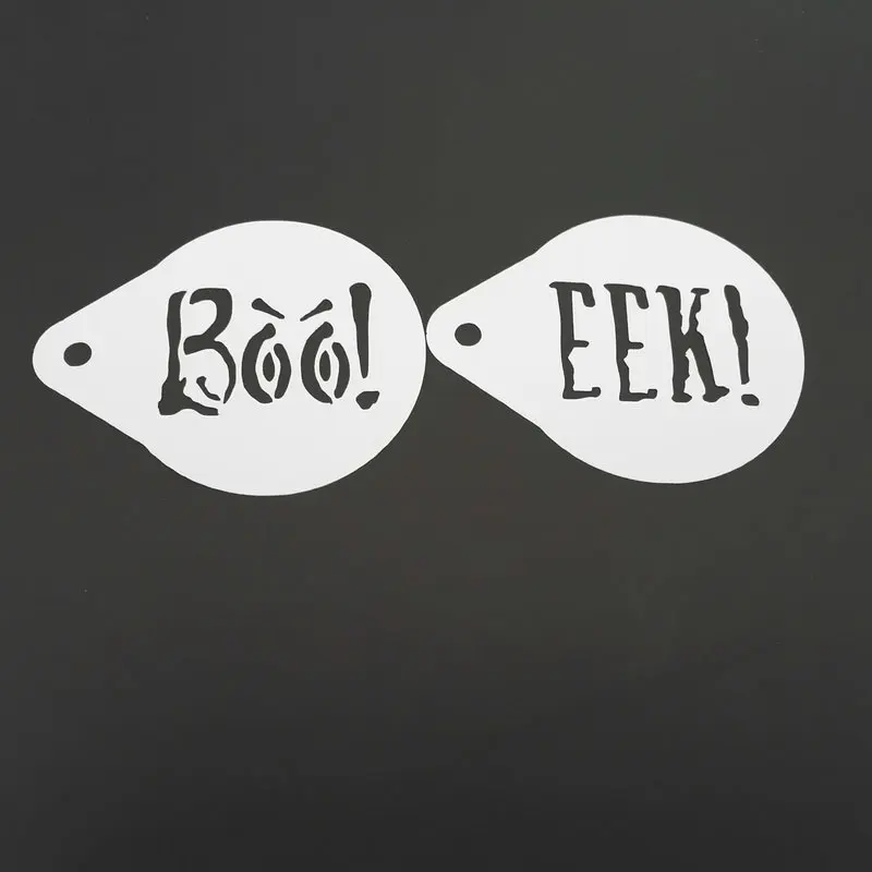 6/8/набор трафаретных фильтров для кофе латте капучино бариста художественные