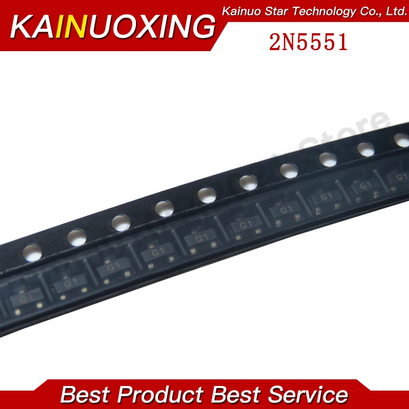 100 шт. MMBT5551 SOT-23 2N5551 SOT G1 SMD новые и оригинальные