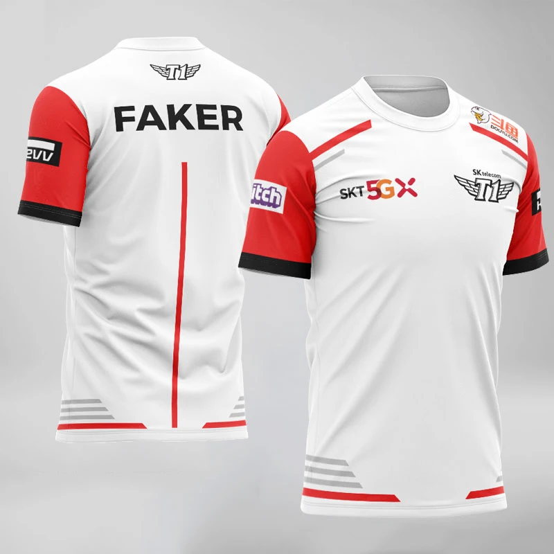 Коллекция 2021 года футболка lpl IG RNG TES WE FPX MISS SKT для команды LOL e sports T1 форма игрока