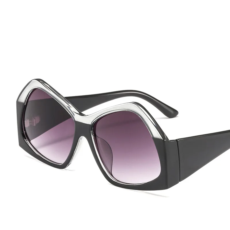 Негабаритные солнцезащитные очки с квадратными линзами Для женщин Винтаж