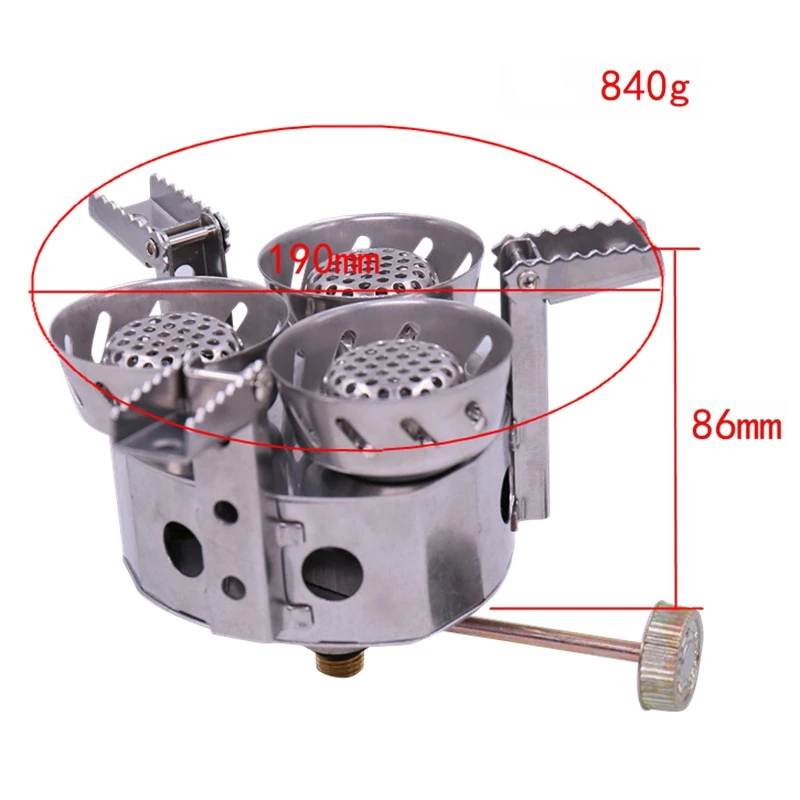 

YINGTOUMAN 11000W Outdoor Camping stove 3 Infrared ceramic burners windproof gas stove Saudi Arabia backpacking hiking stove
