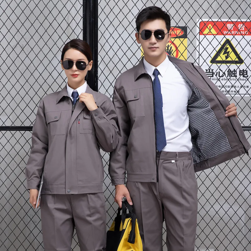 Anti-sparking Thick Auto Repair Labor Factory Workshop Suit