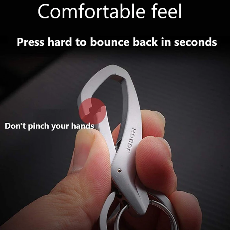 Новинка модный мужской брелок из металлического сплава автомобильный с кольцом