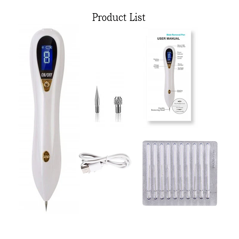 Аппарат для удаления пятен родинок веснушек и татуировок с ЖК-экраном | Красота