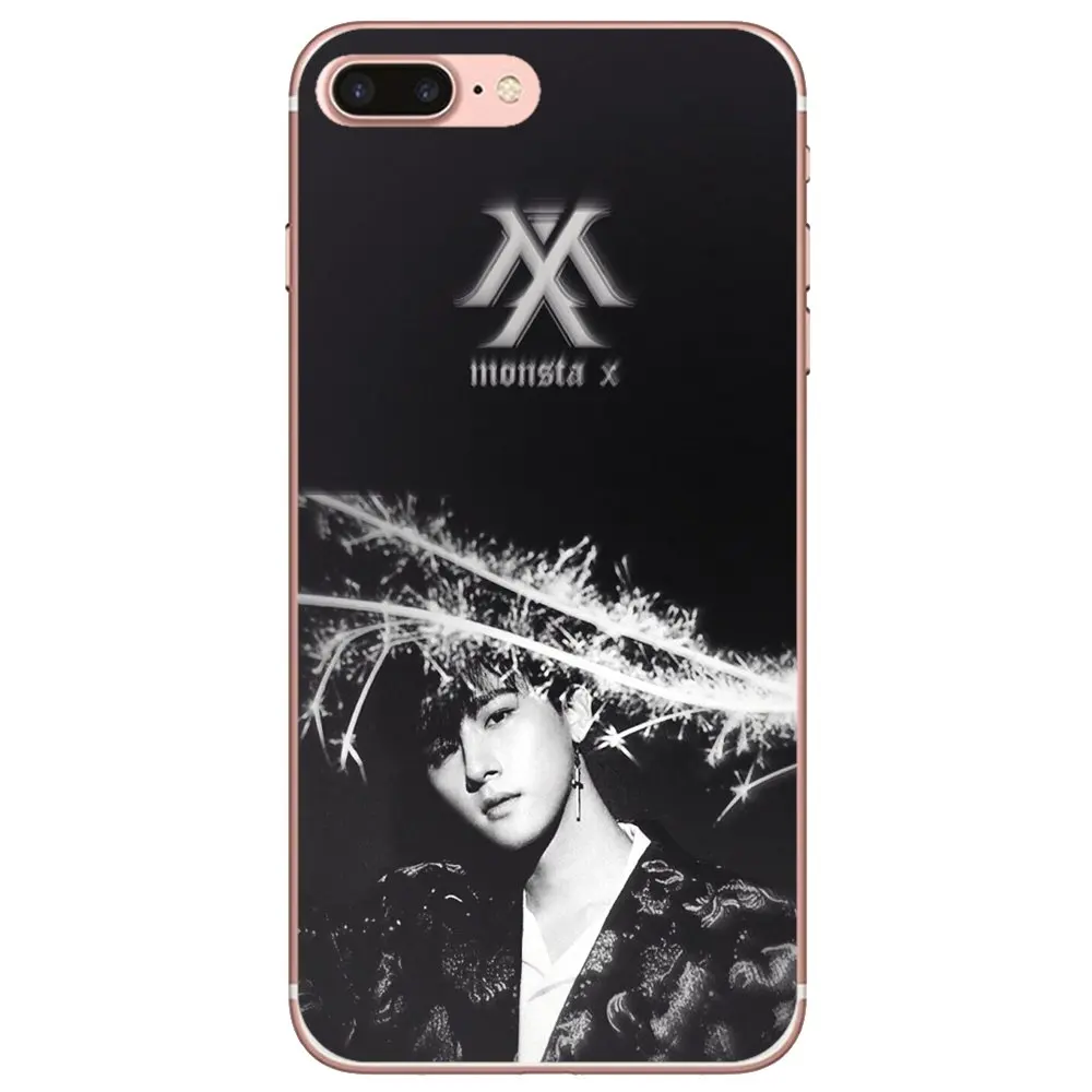 Силиконовый чехол для iPhone 10 11 12 13 Mini Pro 4S SE 5C 6 6S 7 8 X XR XS Plus Max 2020 Monsta KPOP Boy Group - купить