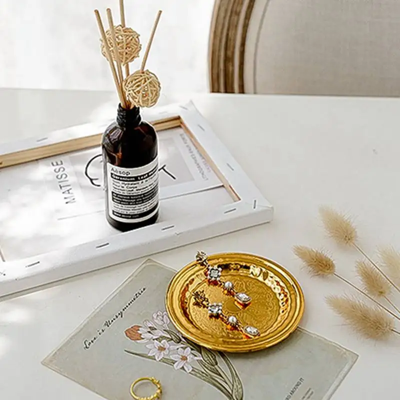 

Металлическая пластина в стиле ретро реквизит для фотографий украшения Ins ювелирные изделия маятниковая пластина декор для фотосъемки дом...