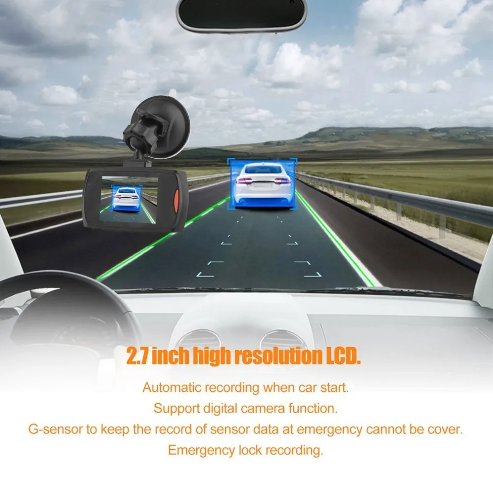 Акция высокое качество Автомобильный видеорегистратор G30L G-сенсор ИК-ночное