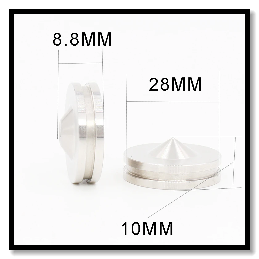 4 шт. 28 мм Нержавеющая сталь Hi Fi аудио Динамик изоляционный шип стенд средства