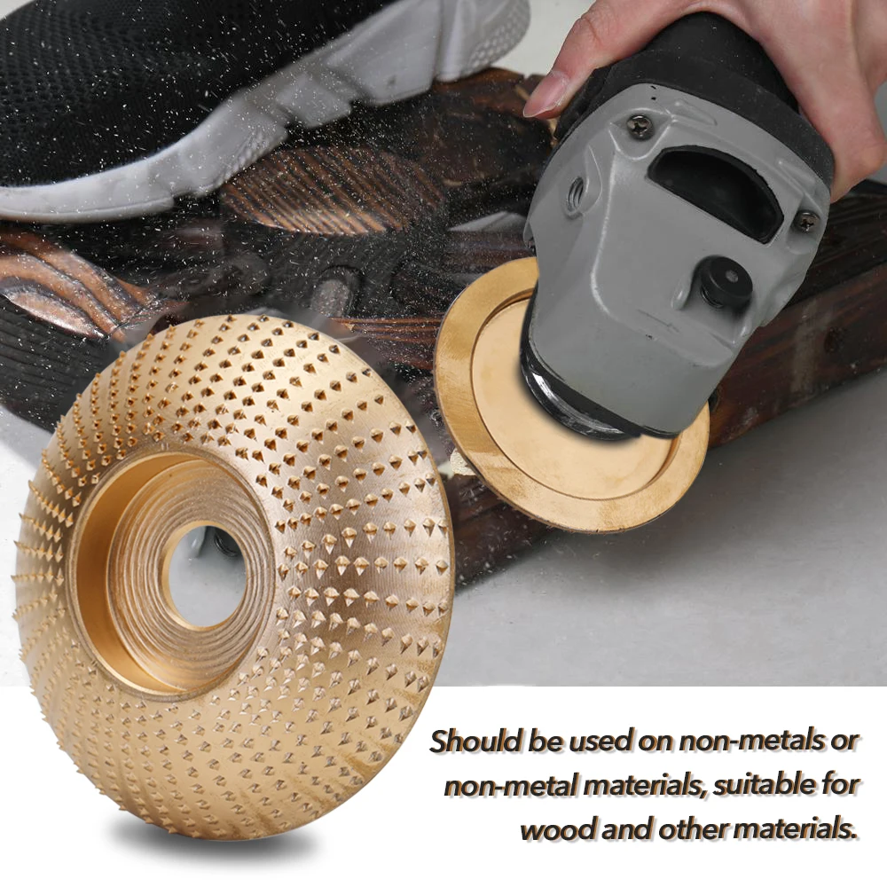 Wood Angle Grinding Wheel Sanding Carving Rotary Tool Abrasive Disc For Grinder Tungsten Carbide Coating Bore Shaping | Инструменты