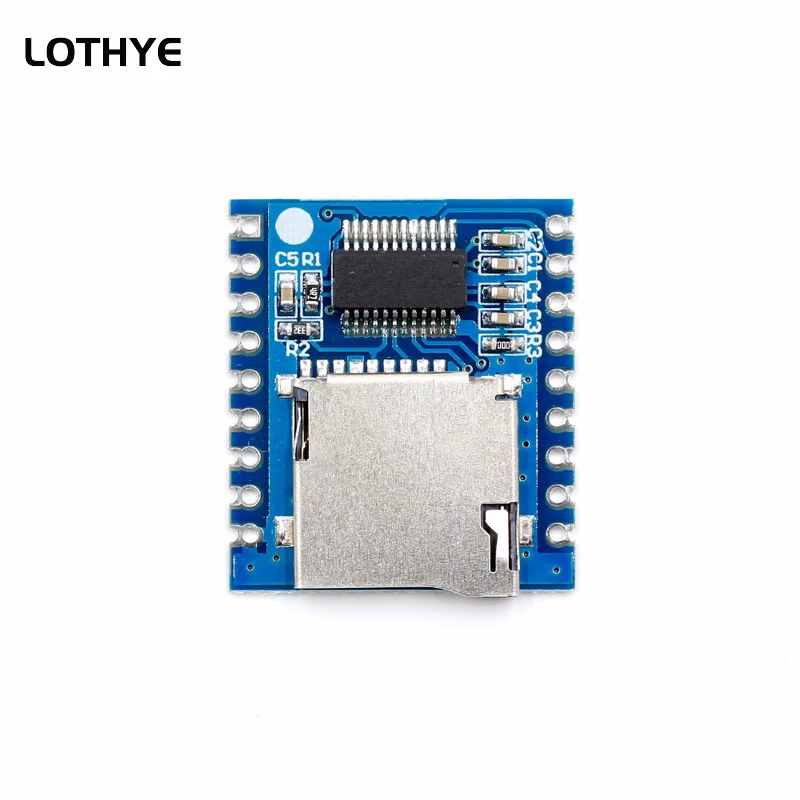 Модуль мини MP3-плеера + голосовой контроллер щит аудио Голосовая Плата Поддержка