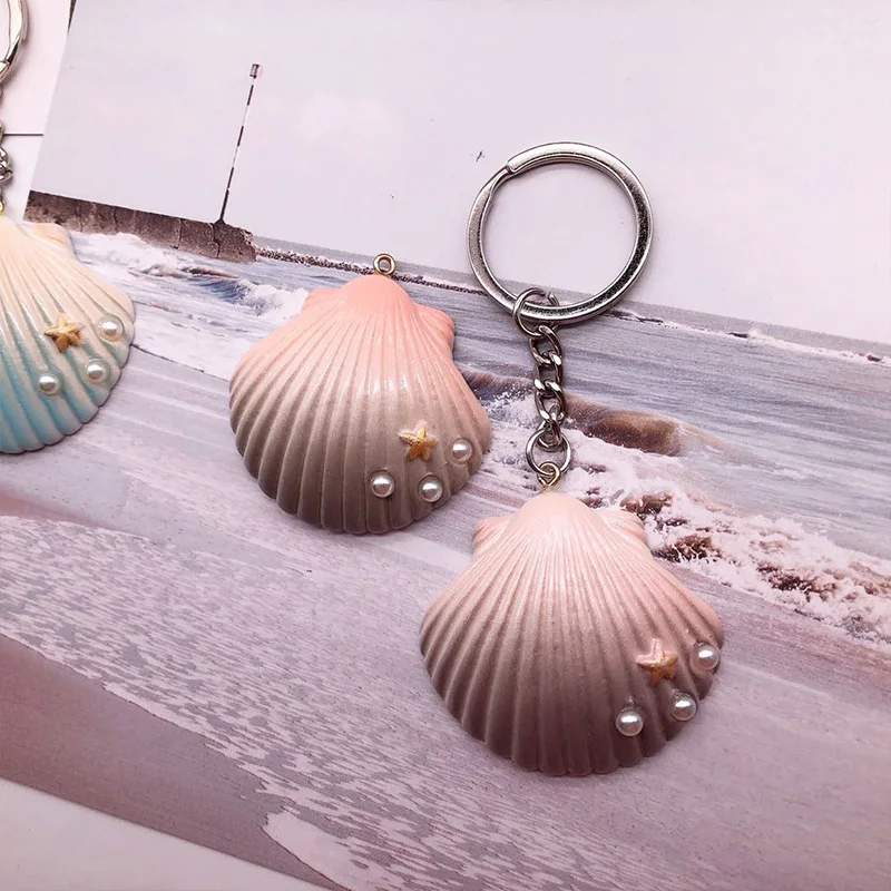 1 шт. модный градиентный корпус милые брелки для ключей DIY Ювелирная сумка