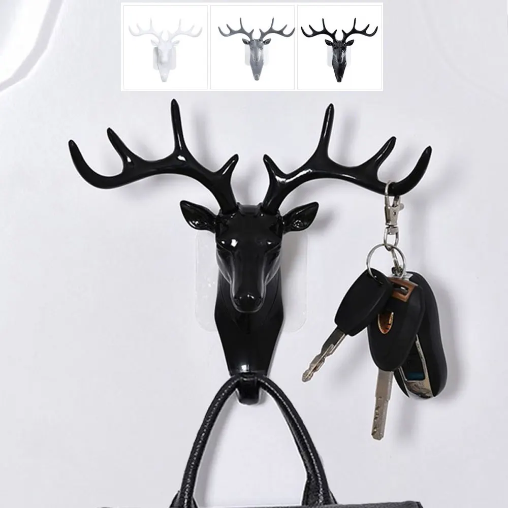 

Рога домашнее украшение для стены креативный подвесной крючок винтажные рожки голова оленя для одежды шляпы шарфа ключа