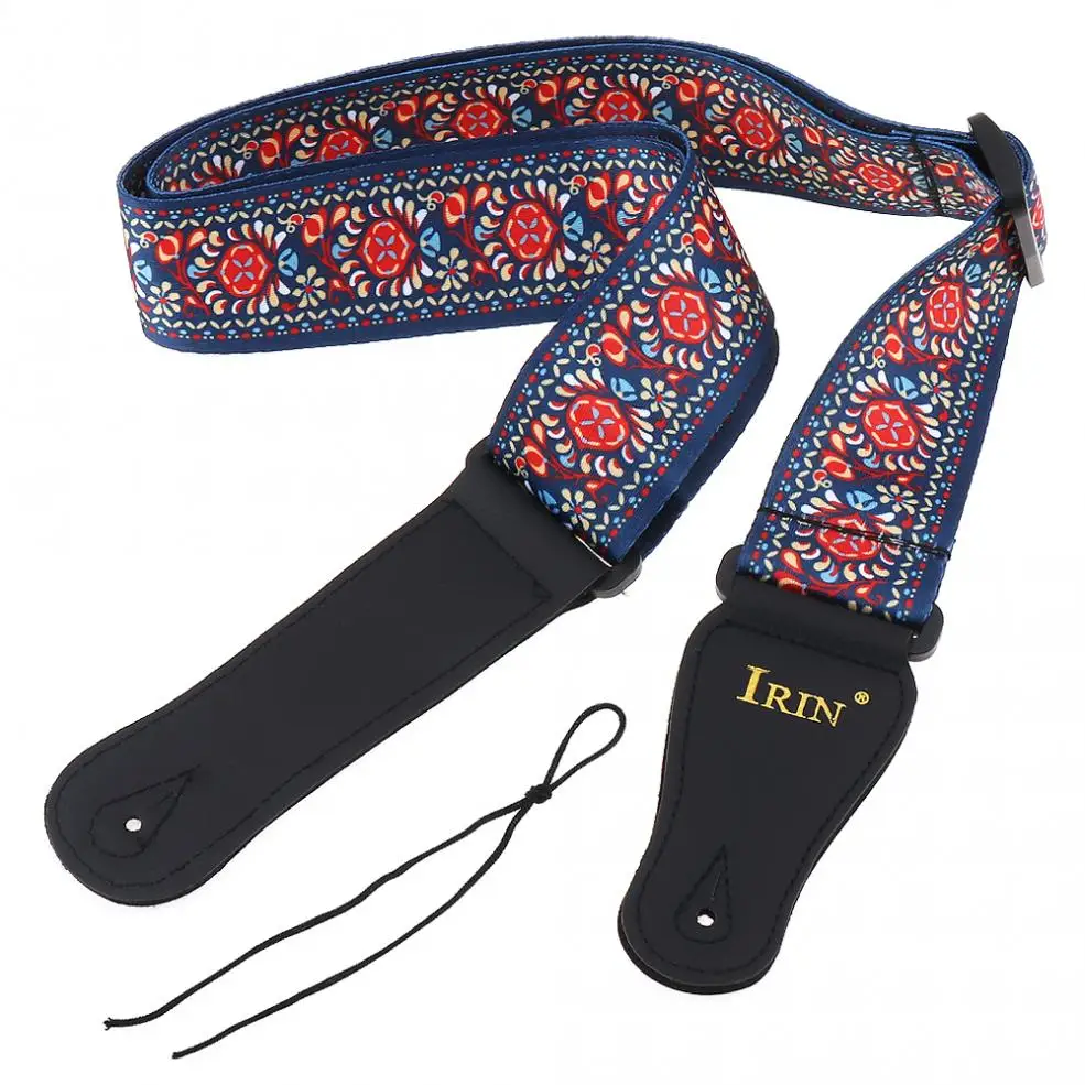 Аксессуары для гитары с регулируемой печатью аксессуары цветочным рисунком в