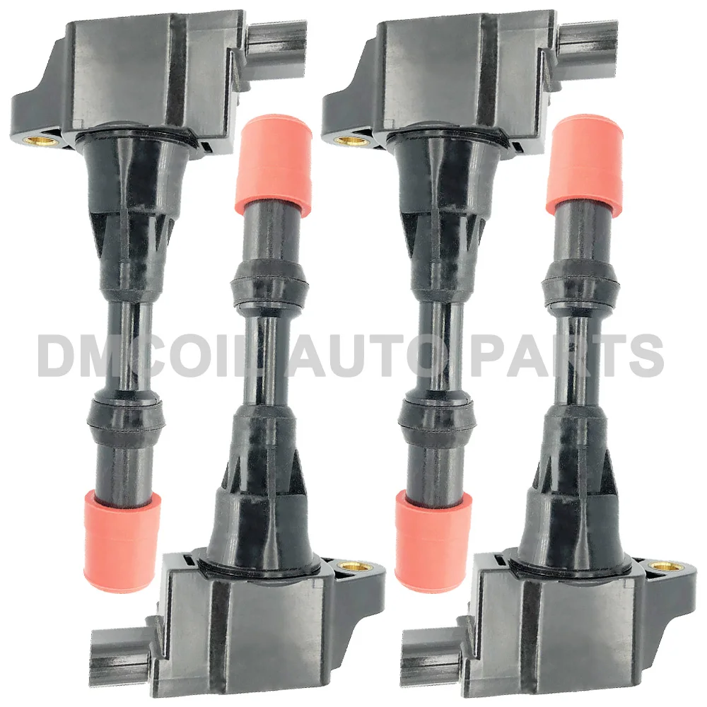 4 PCS FRONT ROW IGNITION COIL WITHOUT RESISTANCE FOR HONDA CIVIC VII VIII HYBRID (01-) FIT II III (02-) JAZZ (03-) 1.3L CM11-109 |
