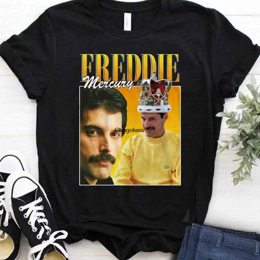 Freddie mercury футболка музыкальная Mercury с надписью Queen Rock богемная музыка Rhapsody |