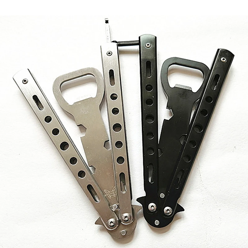 Многофункциональный нож бабочка открывалка для бутылок без лезвия складной