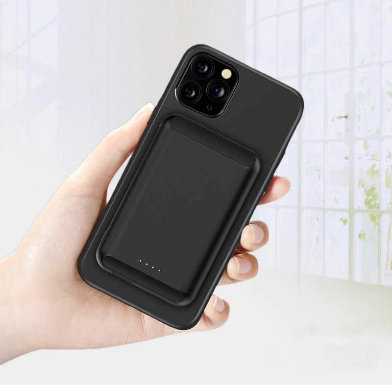 5000mah power bank magnetic qi wireless charger for huawei iphone 12 pro x samsung s20 poverbank external battery mini powerbank free global shipping