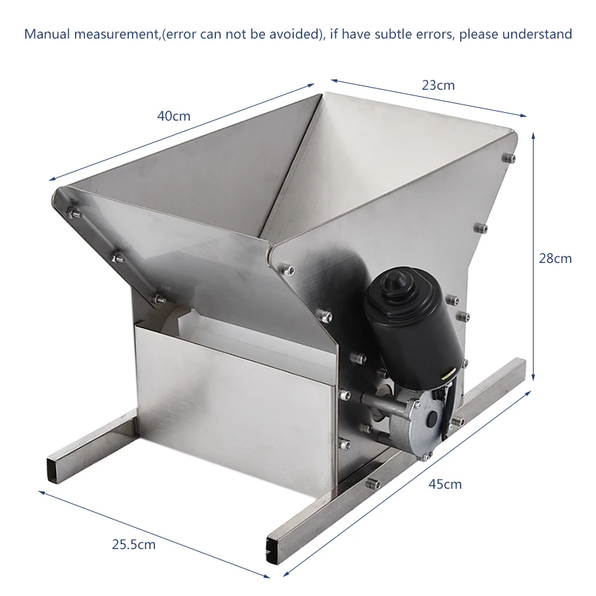 Электрическая дробилка для винограда нержавеющая сталь 96 Вт 220 В|Кухонные