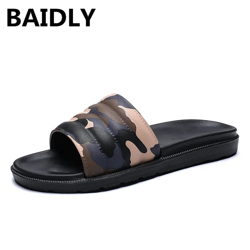 Пляжная водонепроницаемая обувь для мужчин Летние сандалии с вырезами