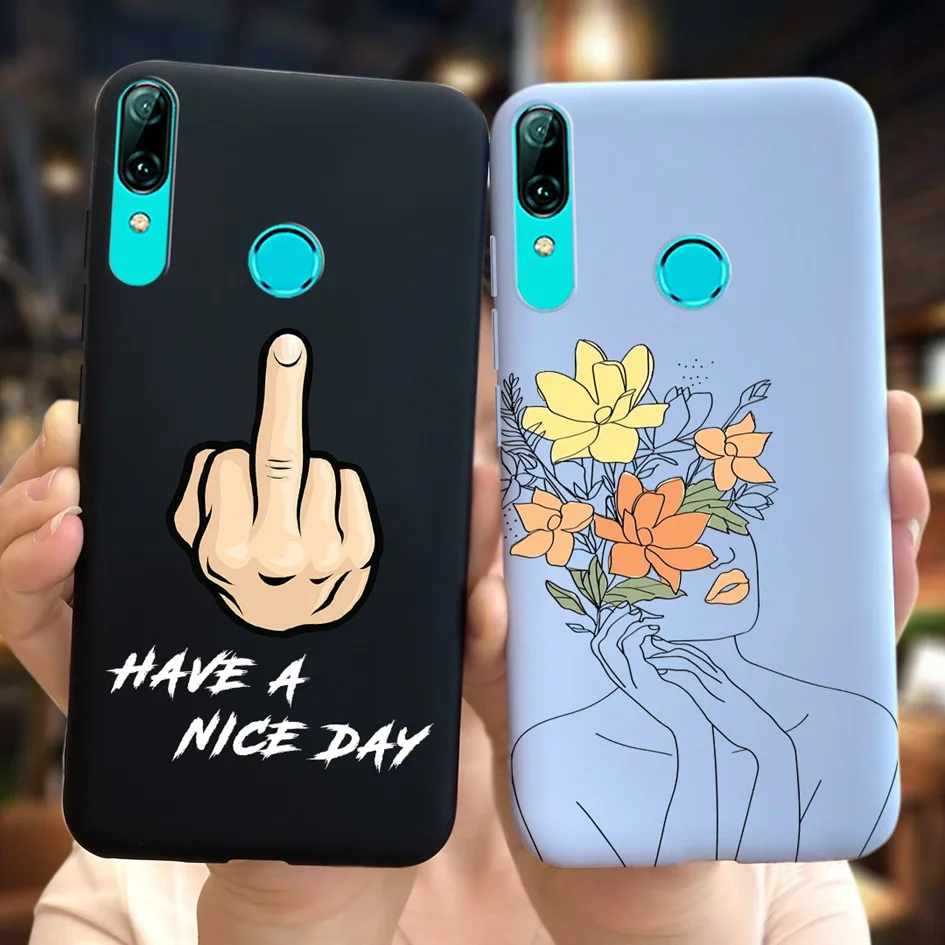 Чехол для Huawei Honor 10i мягкий силиконовый милый чехол на заднюю панель 6 21 дюйма P Smart