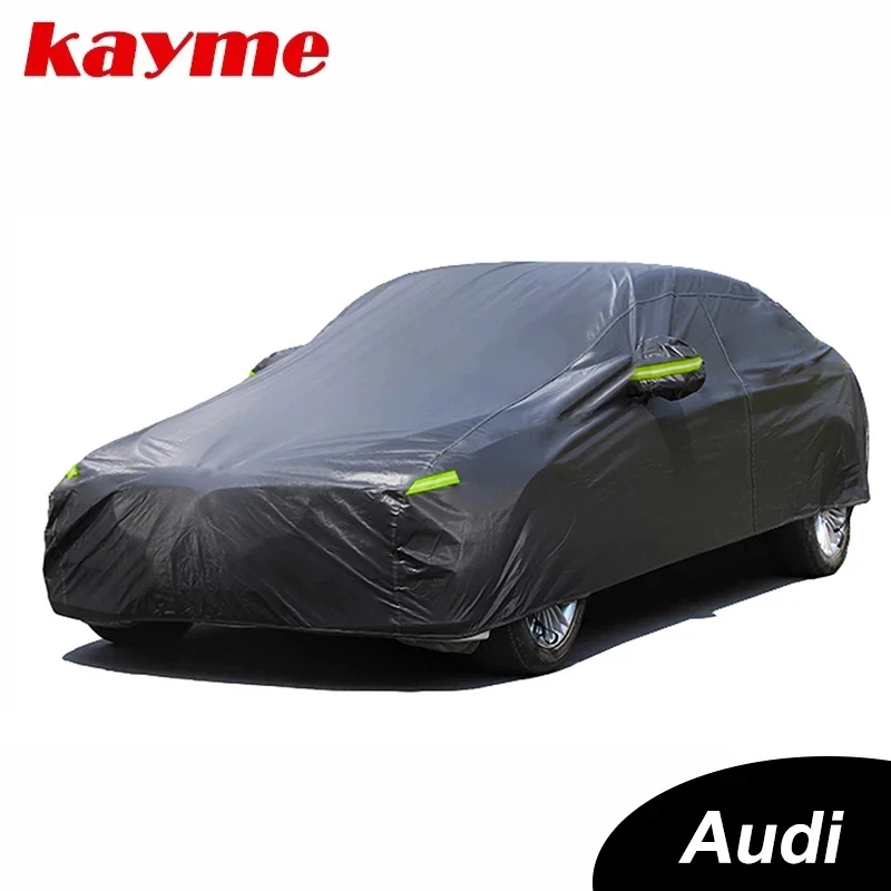 Автомобильные чехлы Kayme, защита от солнца для audi A3 A4 A5 A6 B6 B7 B8 C5 C6 Q3 Q5