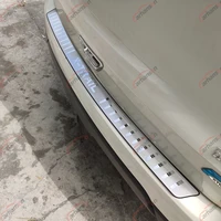 car styling stainless steel cover auto rear bumper protector door sill trunk pedal trim sticker for nissan x trail x trail t32