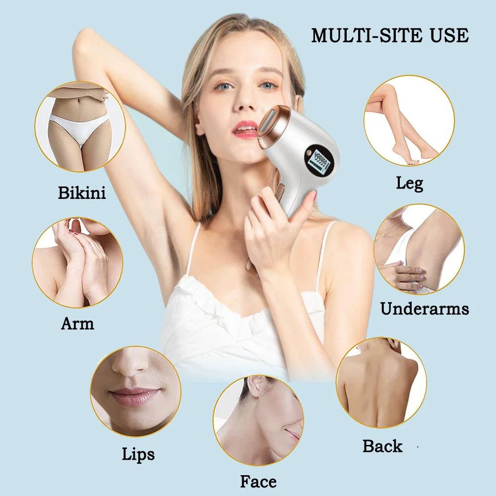 IPL 5-скоростной Лазерный Аппарат для удаления волос домашний салон красоты 500000