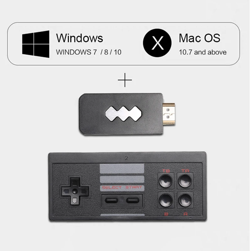 EMX-41 USB Беспроводная портативная ТВ Видео игровая консоль встроенный в 568 цифровая Классическая игра 8 бит видео консоль Поддержка HDMI выход
