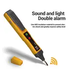 Автоматический тестер напряжения HLO, Бесконтактный детектор напряжения переменного тока с кнопкой передач и функцией защиты от электрического тока