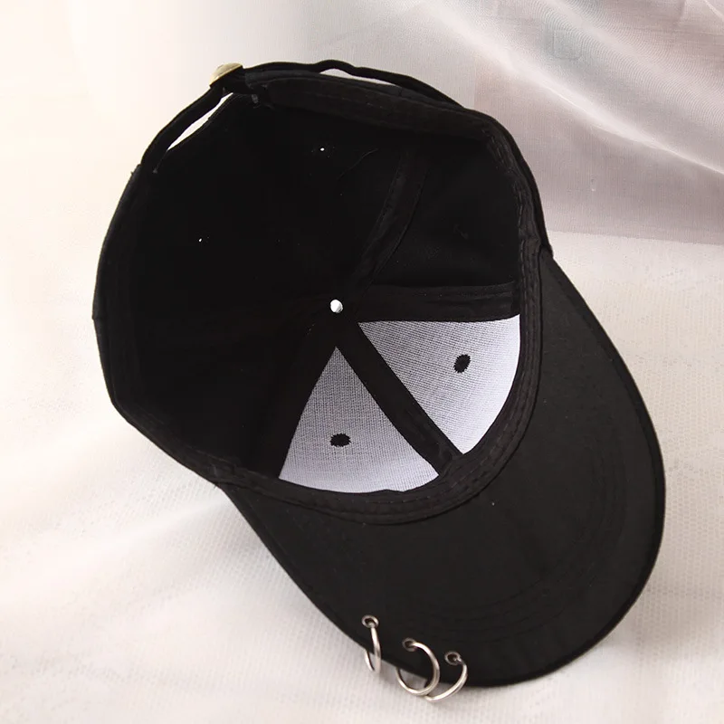 High Quality Adjustable Baseball Hat with ring Outdoor Sports Sun Cap for Women Men Fashion Snapback | Аксессуары для одежды