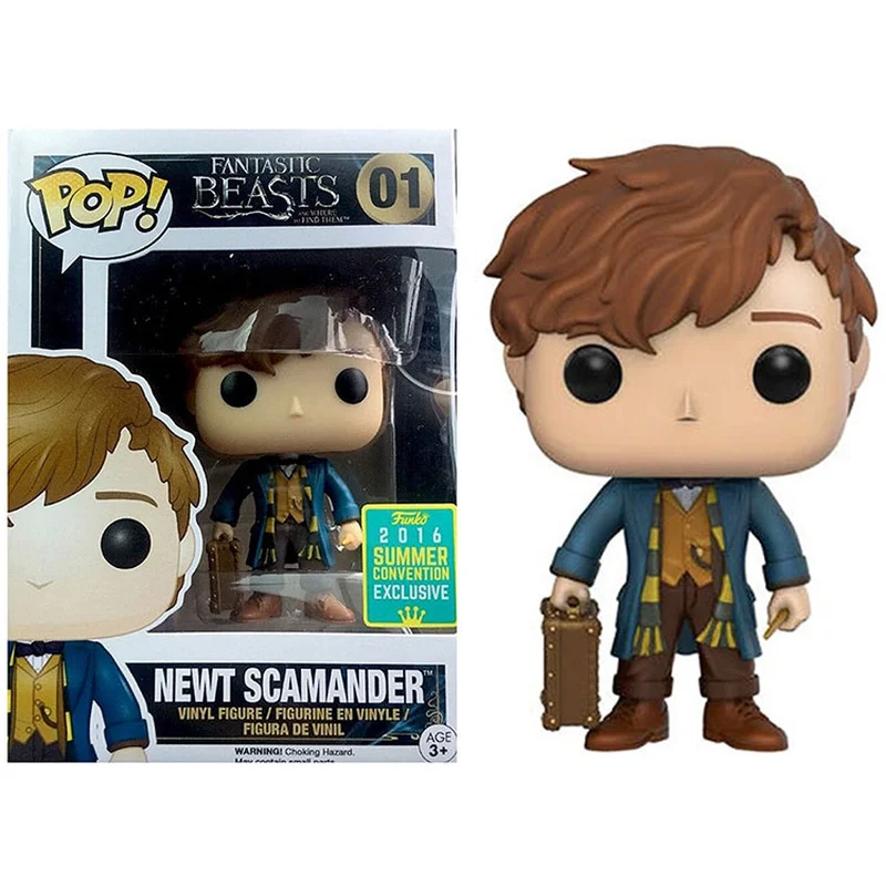 Funko POP рисунок фантастических зверей и где их найти Тритон NIFFLER Аниме фигурки из
