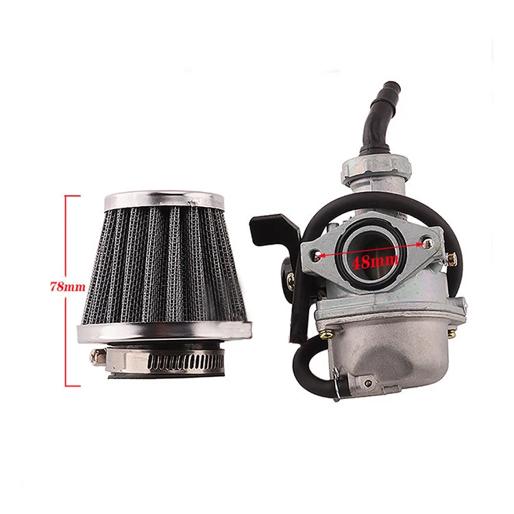 Мотоцикл PZ22 22 мм Карбюратор с воздушным фильтром для HONDA XR50 CRF50 XR70 110cc 125cc SSR Lifan