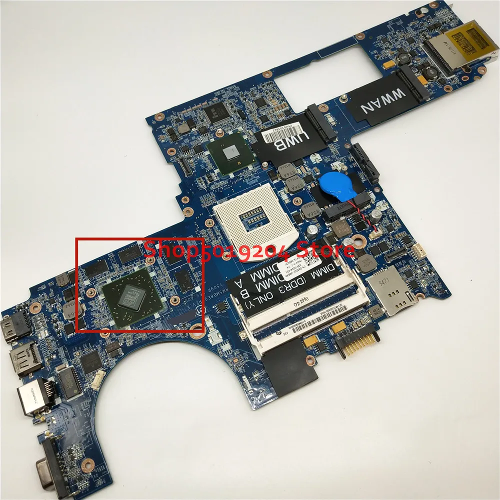 

For DELL XPS 1645 1647 Mainboard PM55 DA0RM5MB8E0 CN-065C2K 65C2K 065C2K Laptop motherboard