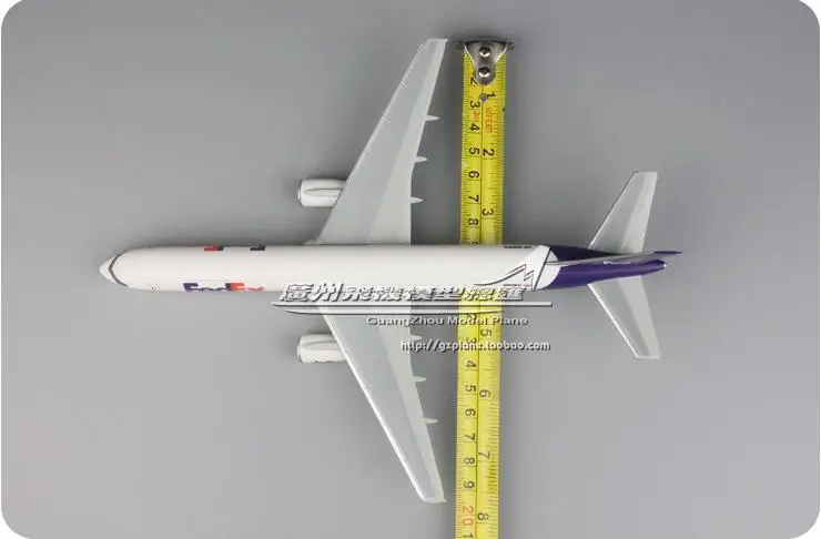 24 см Пластиковый FedEx модель самолета B757-200 N901FD авиакомпания модель самолета W Стенд самолет подарок
