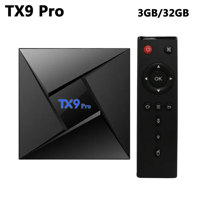 TX9 PRO Amlogic S912 Восьмиядерный ТВ приставка Android 7 1 3GB 32GB 2 4G/5G WiFi Bluetooth 4 4K смарт