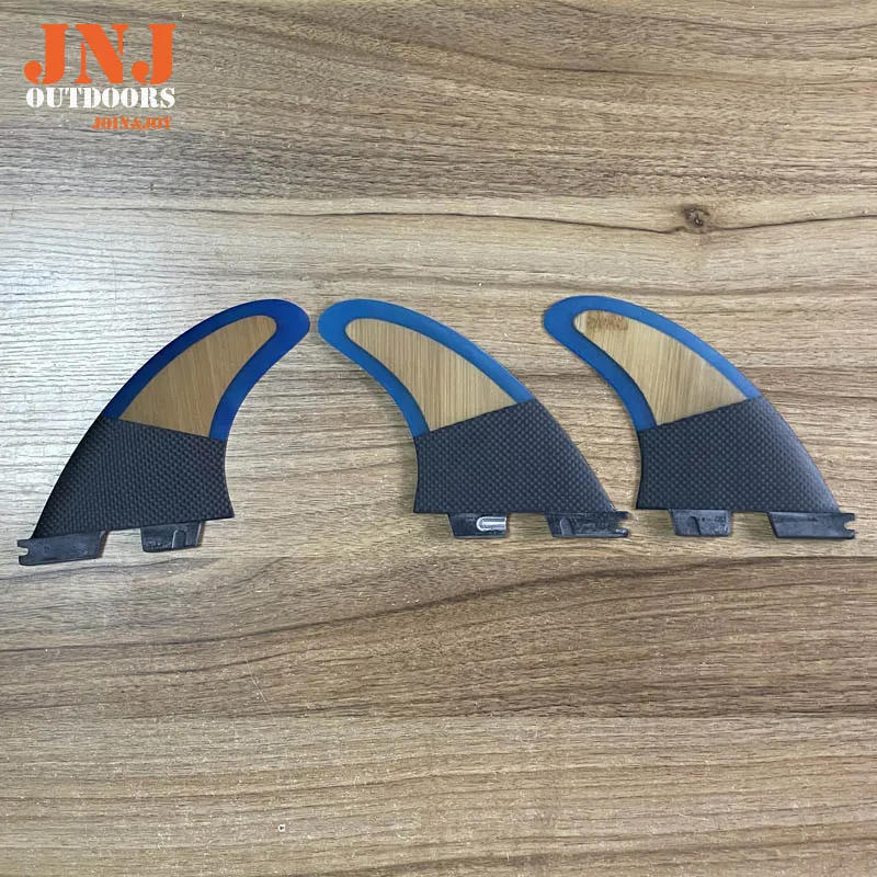 Плавники Carbon FCS II G5 с стекловолокном и бамбуком для серфинга 2 размера M | Спорт
